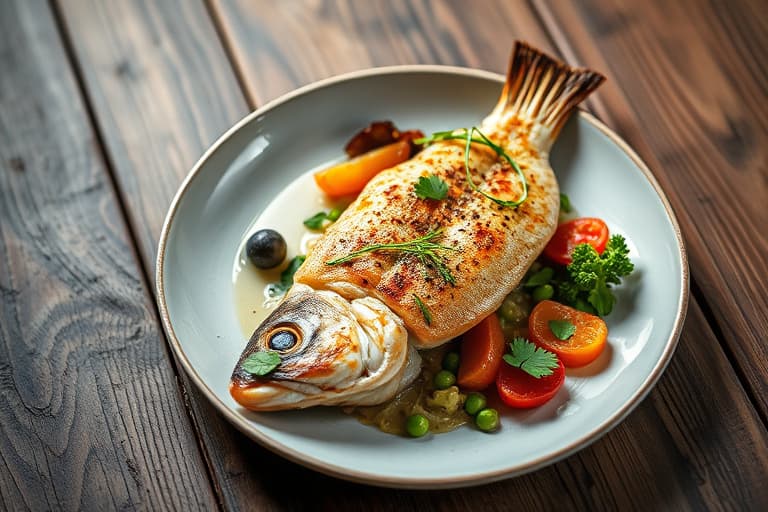 Dampet gjedde (pickerel) på grillen