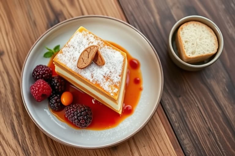 Frostet jordbærkake med shortbreadbunn