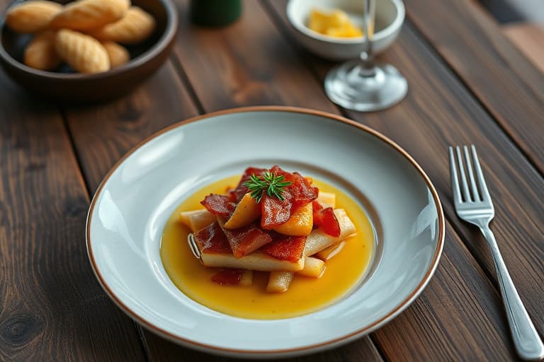 Hvitløk-, blåmuggost- og baconkjeks