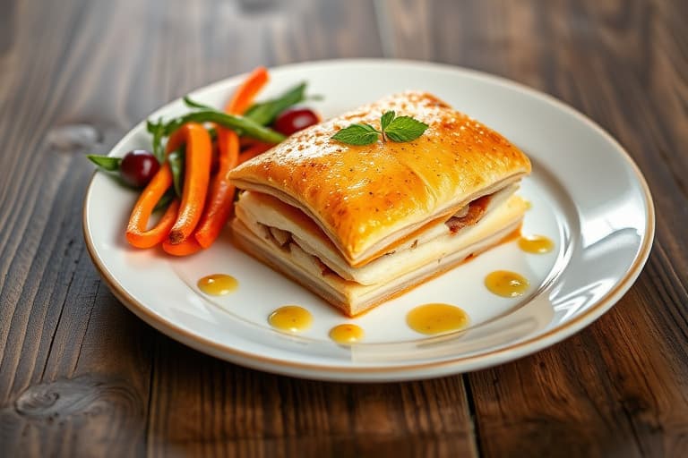 Puff pastry-skall