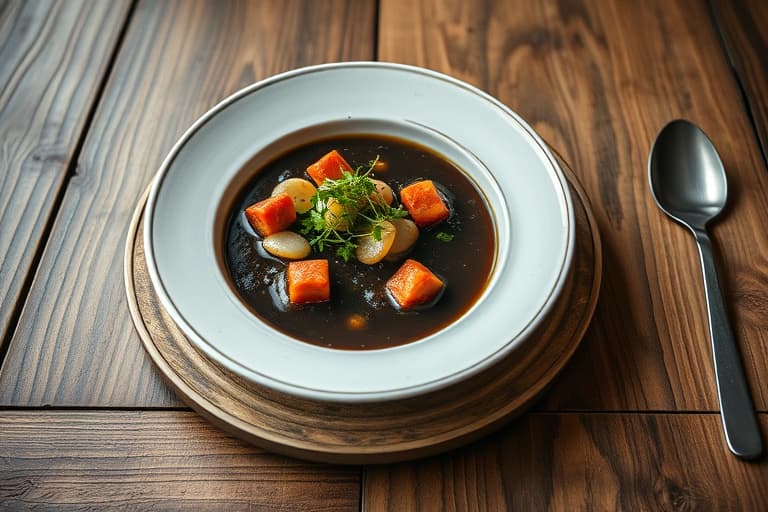 Enkel og rask svartbønnesuppe