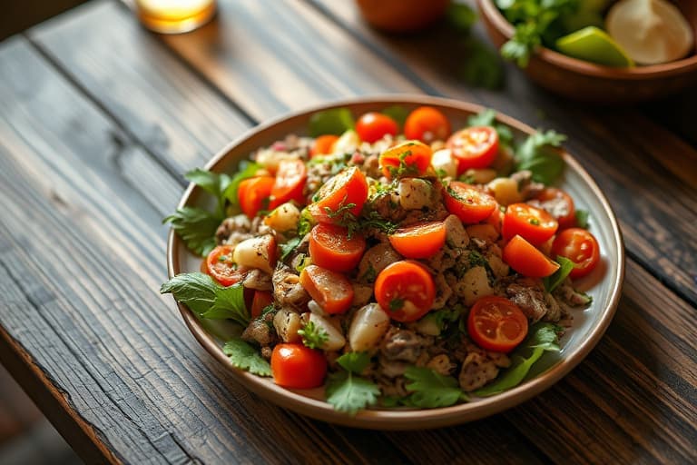 Tante Tereses Fattoush