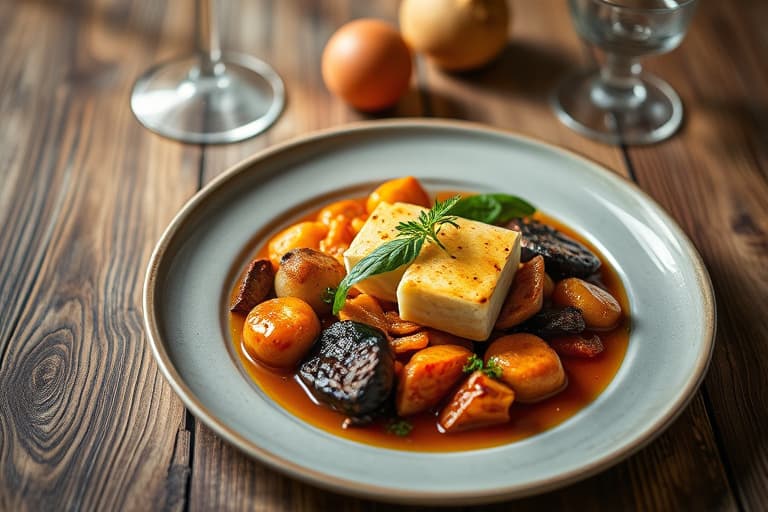 Overnight søtpotet- havregrøt for én