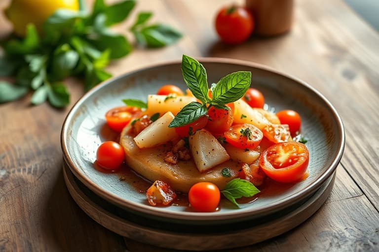 Mamitas mojitoskjelldyr med fylt tomat