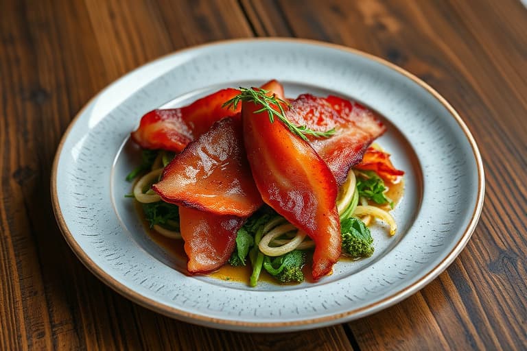 Du er helt gal etter bacon.