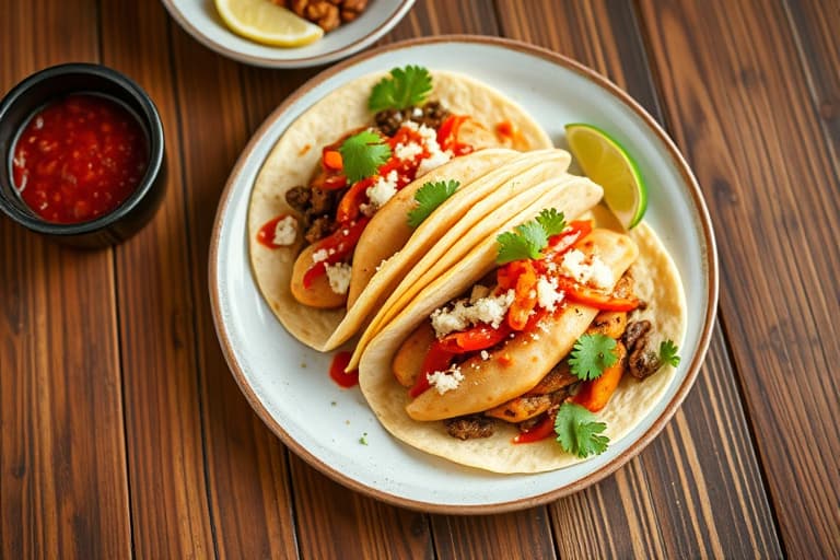 Indiske Tacos Deluxe