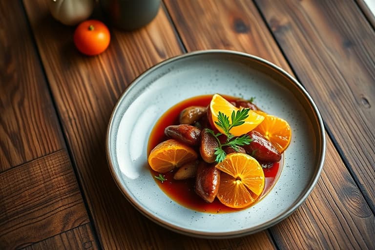 Sitrus- og honningmarinert, røkt kalkun