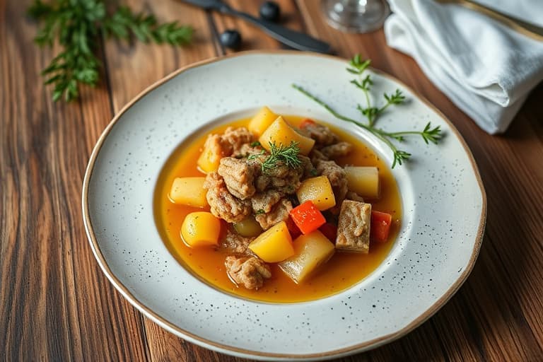 Bringebær- og kirsebærkompott