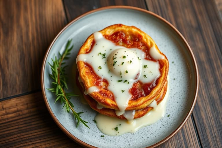 Cheesy italienske brødskiver