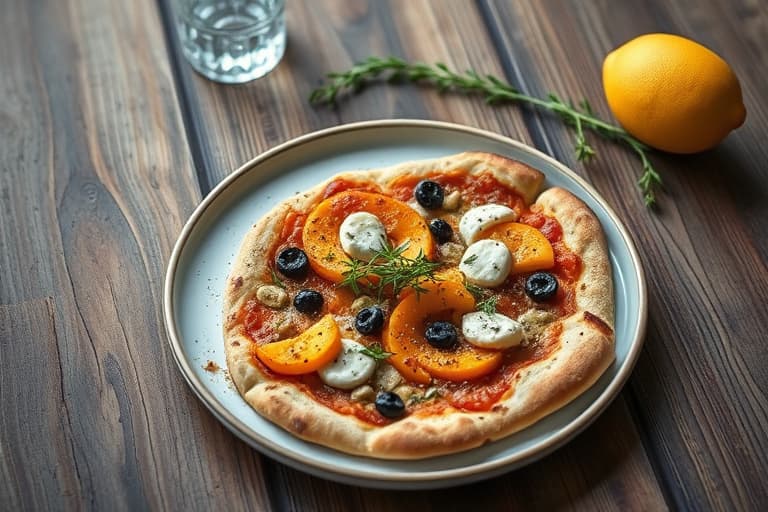 Butternut squashpizza med rosmarin