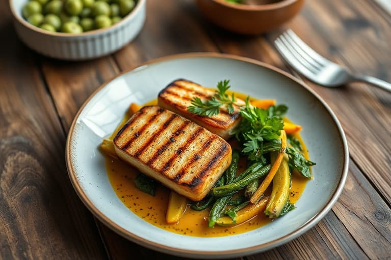 Enkel grillede lammekoteletter