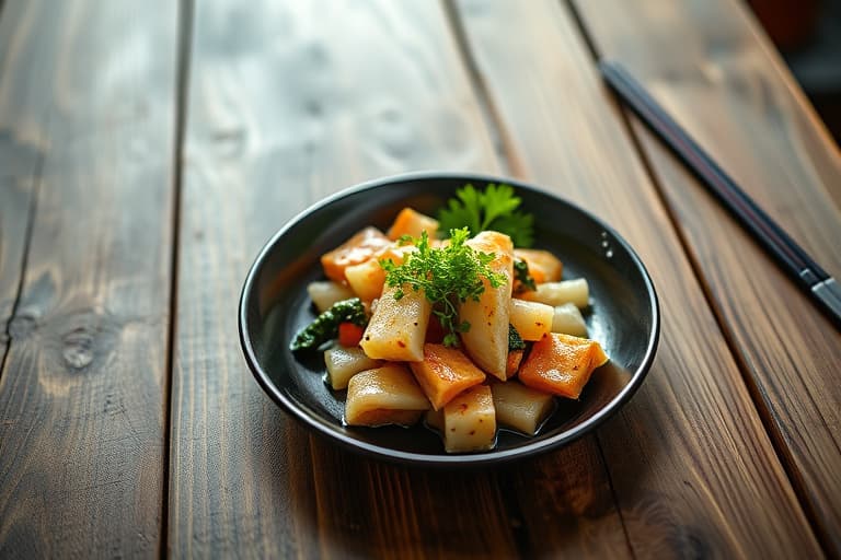 Japansk-inspirert dypstekt reke