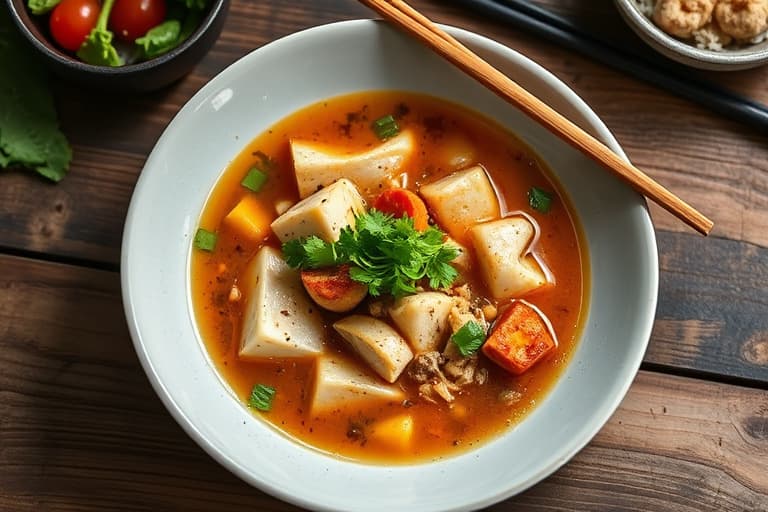 Tom Ka Gai (Kokosnøttkyllingsuppe)