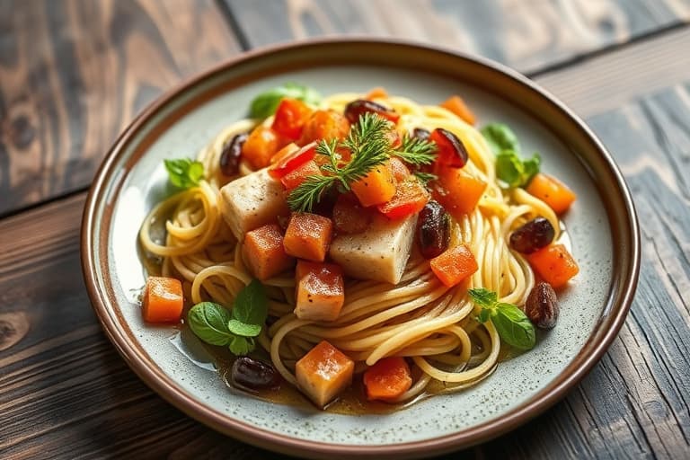 Sesam- og tofledressing