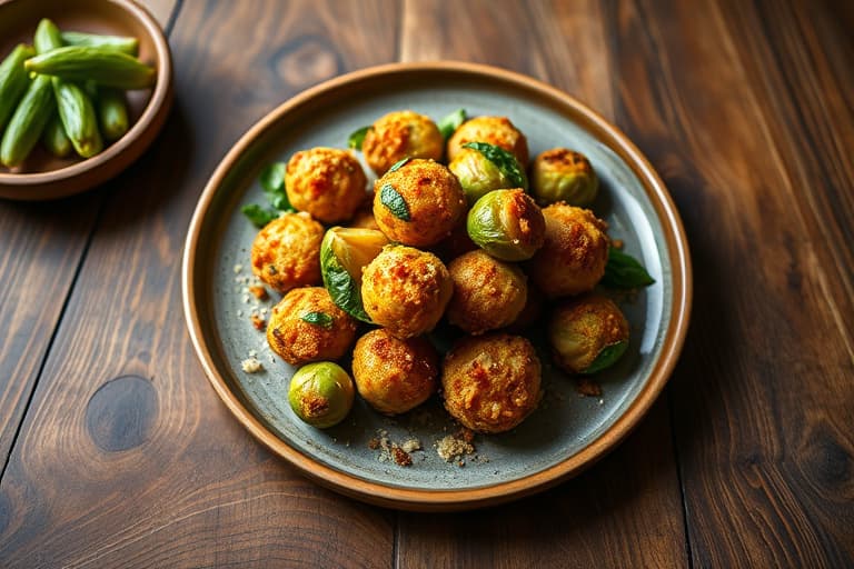 Brussels Sprout Pakora