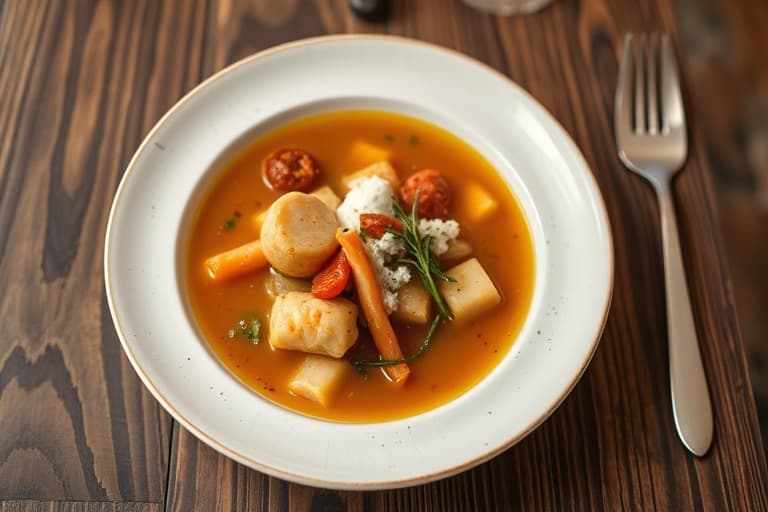 Ren-ete Potet- og Mais-suppe