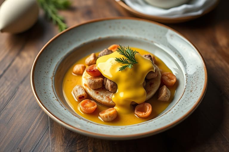 Enkel dill-hollandaisesaus