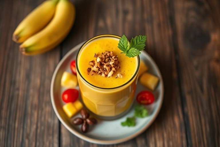 Jordbær-ananas-smoothie II