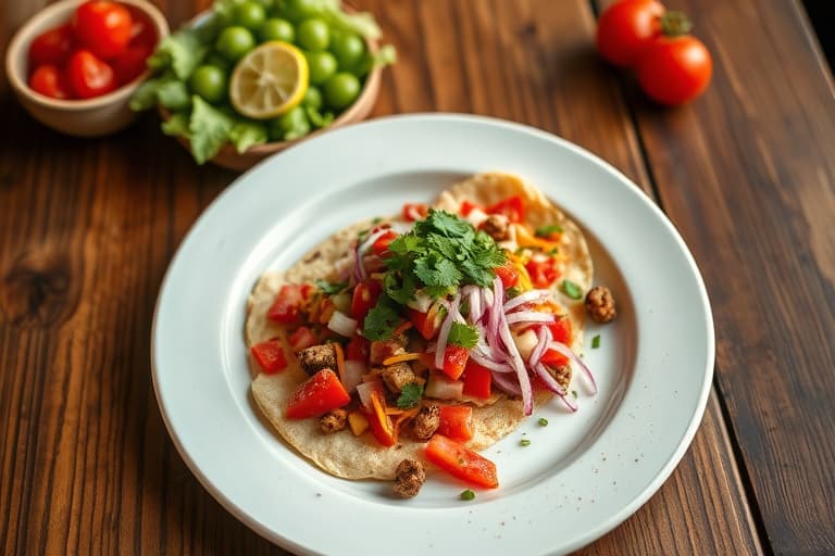 Southwest-salat-taco-kopper