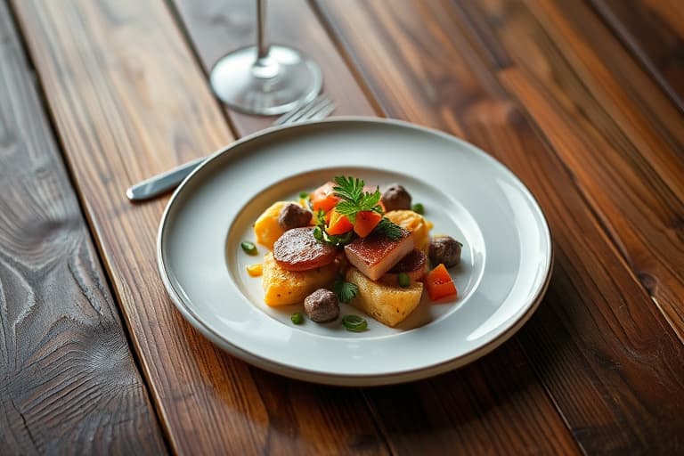 Svinekjøtt- og bønnesalat II