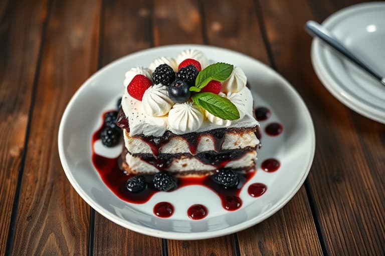 Black Forest Angel Food Cake
