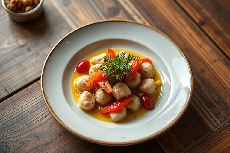 Ukrainske snøhette-kjeks