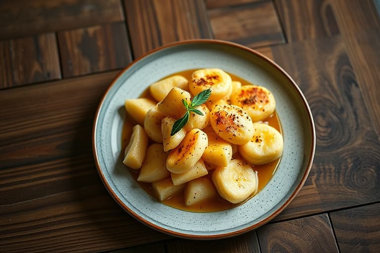 Solanges gratinerte dauphinois