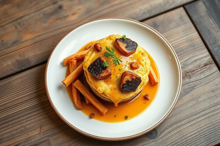 Glutenfri blåbærmuffin med ferskenkakering