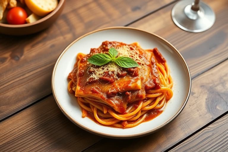 Perfekt lasagne Bolognese