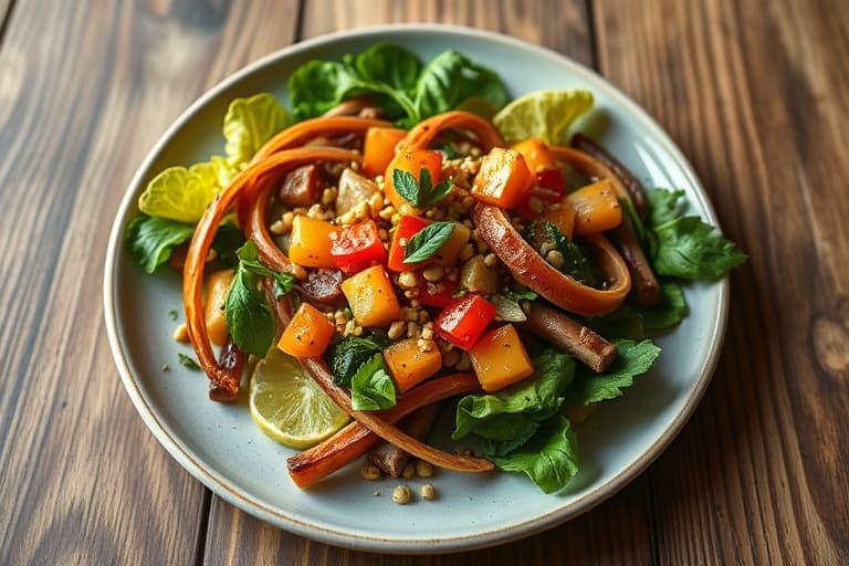 Rask og enkel asiatisk sesam- og agurksalat