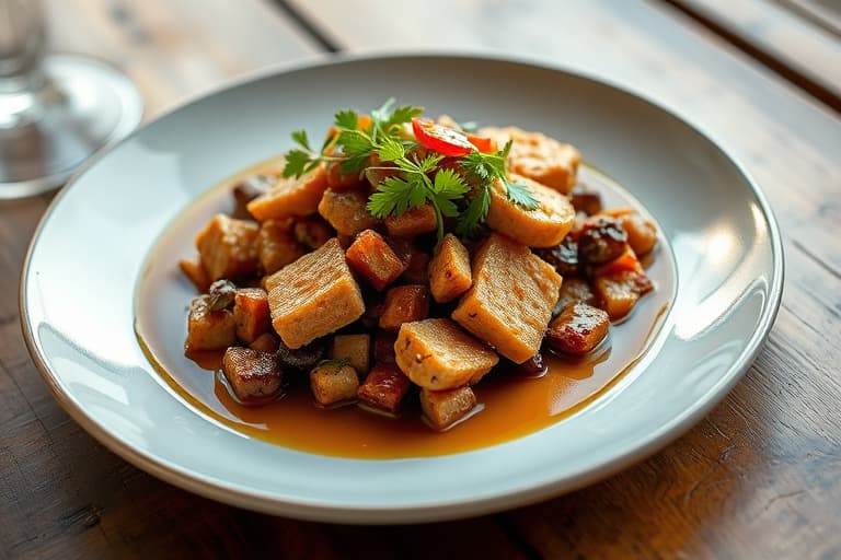 Søt og krydret kalkunrubbe