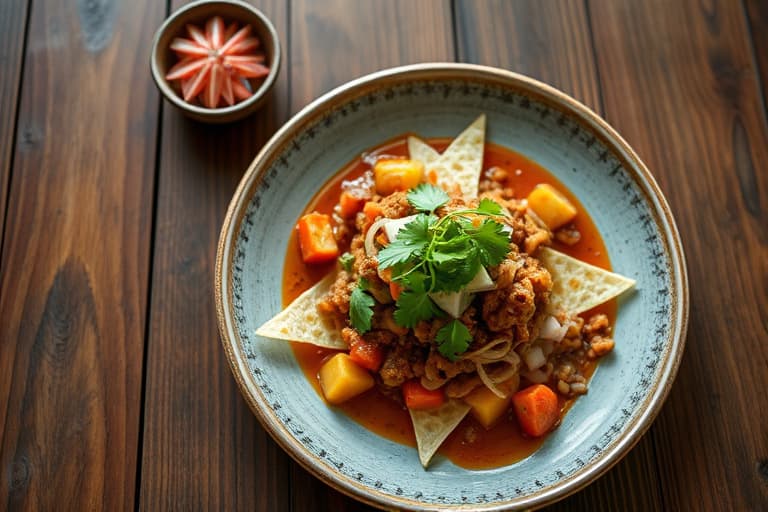 Guatemalanske Chilaquilas