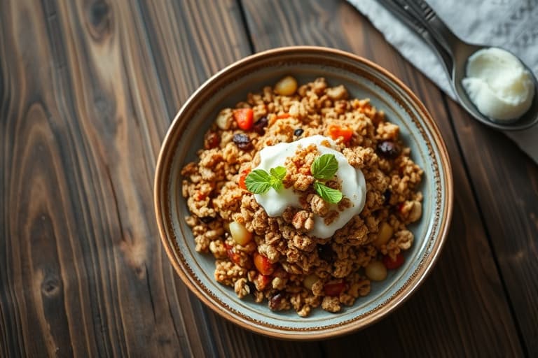 Honning-søtet granola