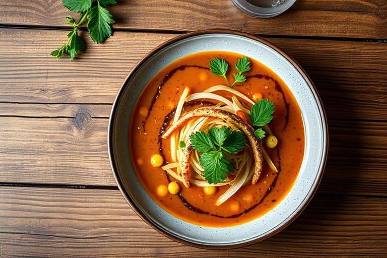 Chipotle-suppe med purre og potet