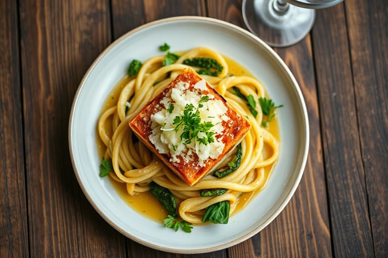 Bakte hummerhaler med parmesan-topping