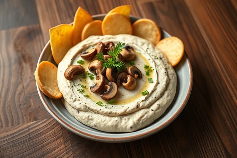 Wild Mushroom Dip fra South Dakota