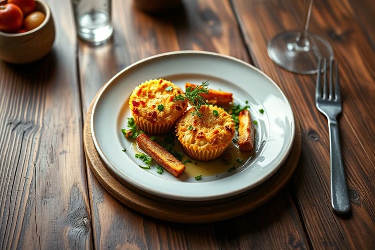 Appelsin- og kryddermuffins