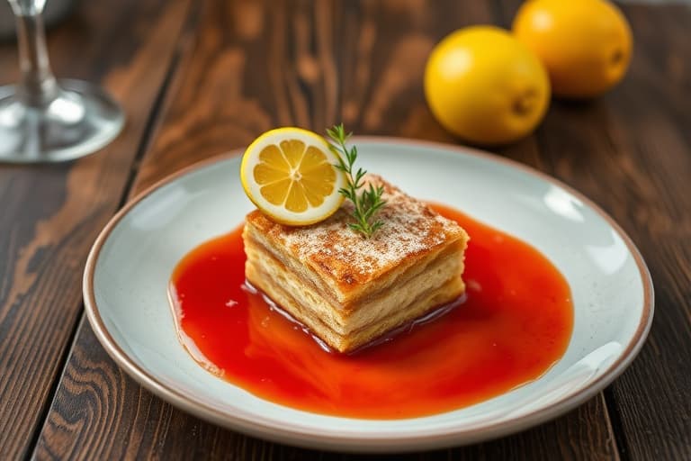 Blåbær- og sitronkake med shortbreadbunn