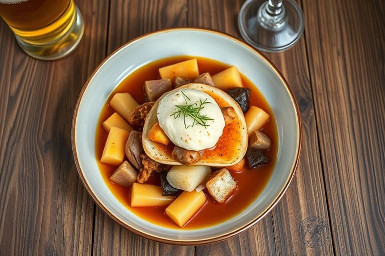 Sti med kål og krem