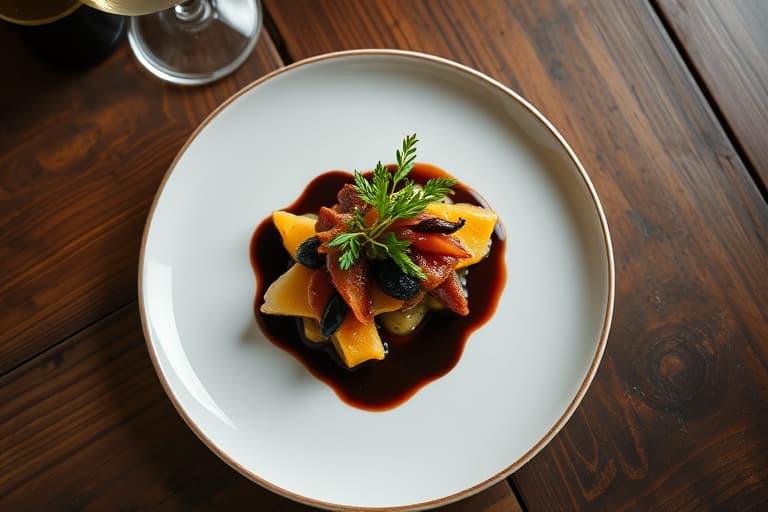 Ristede balsamico-grønnsaker