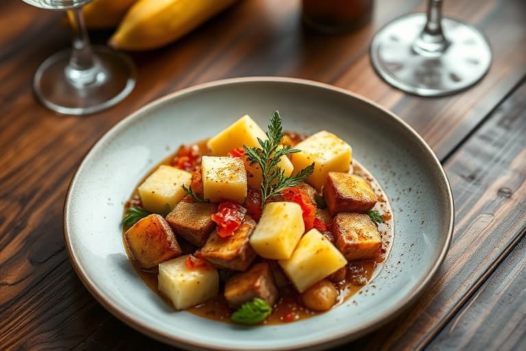 Ananas- og kanelglasur til skinke