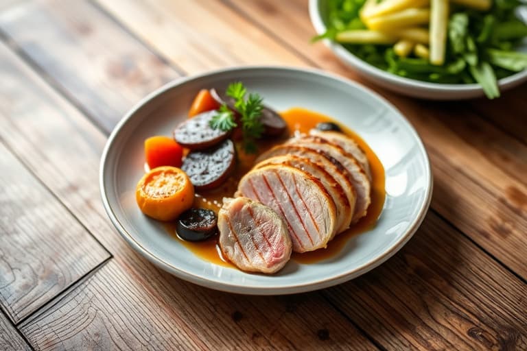 Enkel søt og krydret BBQ-kylling