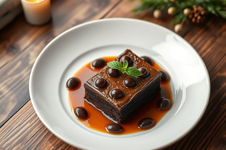 Sjokolade, kirsebær, jul