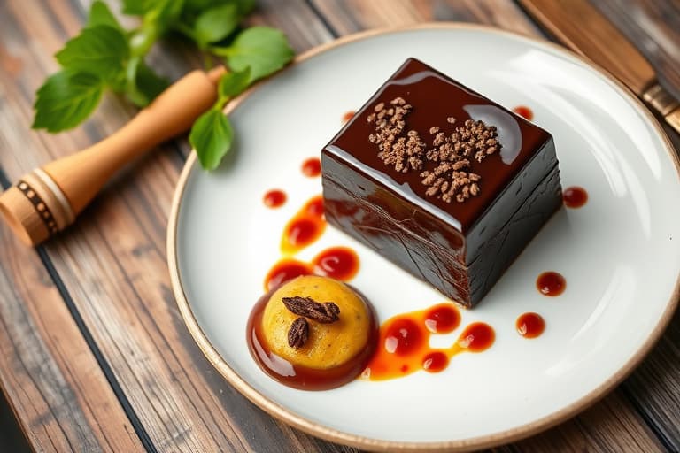 Sjokolade- og mandelgodteri