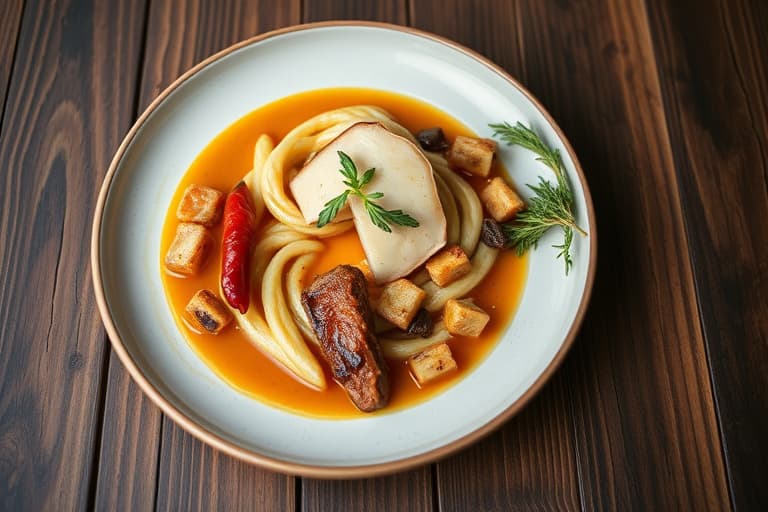 Drømmende kylling med rømme og gressløk