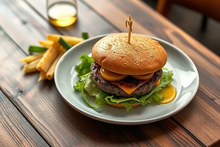 Maille® Dijon-tyttebærburger av kalv