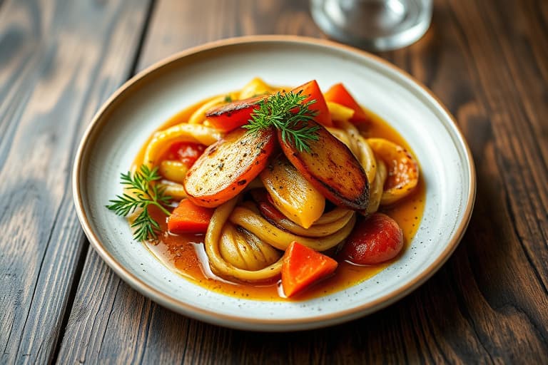 Plommeglasur til svin