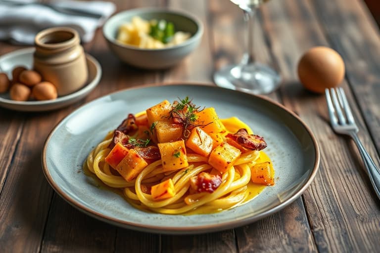 Oransje villris med pistasj og tranebær