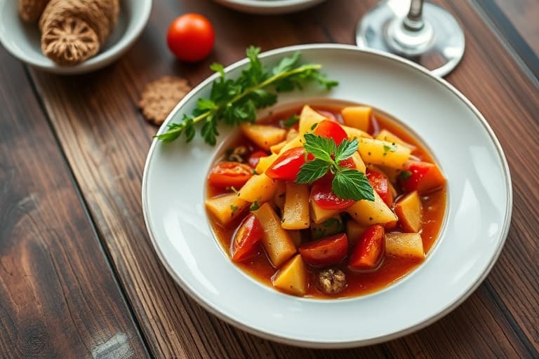 Raskt syltet pepper- og løkrelish