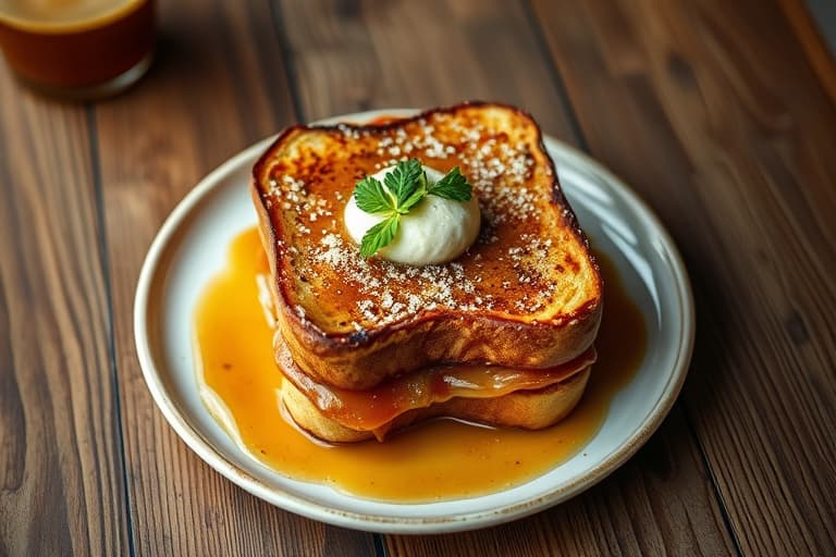 Maple French Toast Sandwich